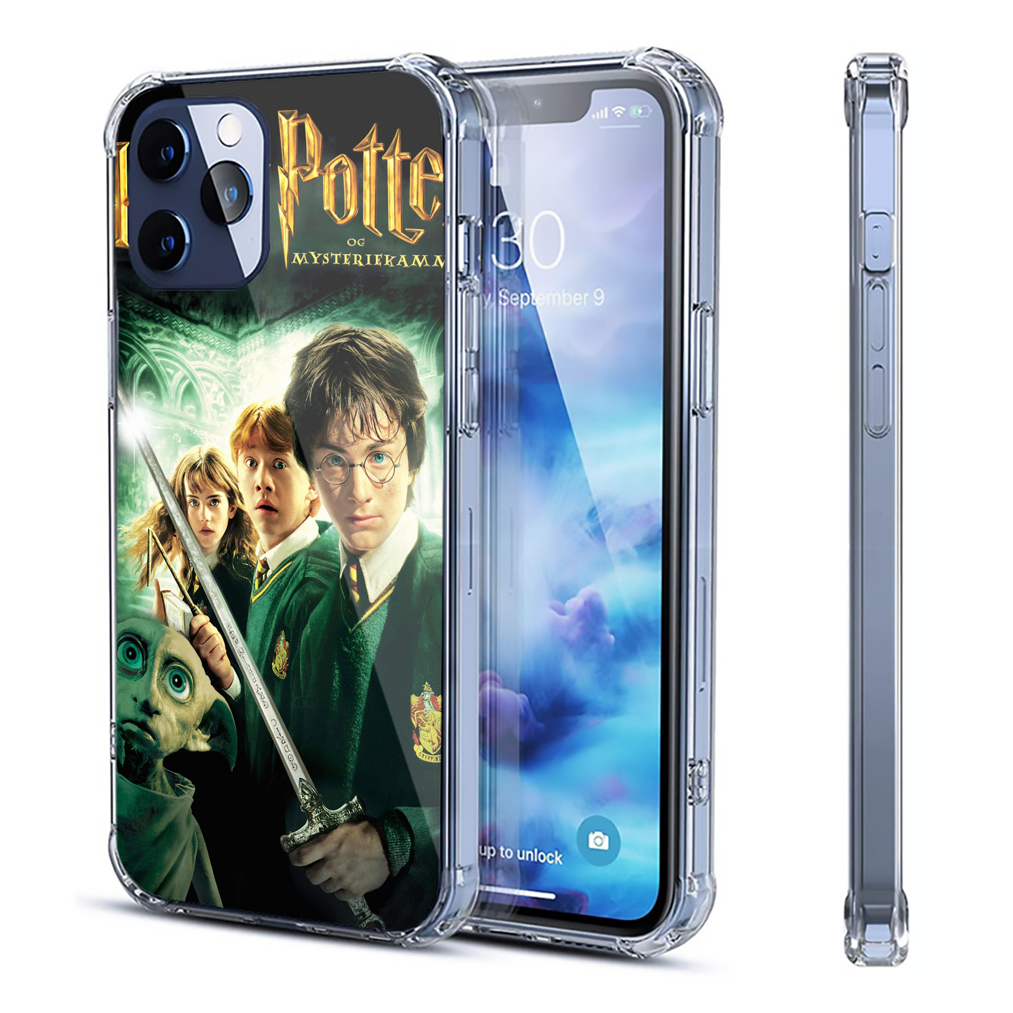 （画像用） Harry Potter ハリー・ポッターシリーズ 【iPhone 12シリーズ対応】透明スマホケース（クリアソフトケース）